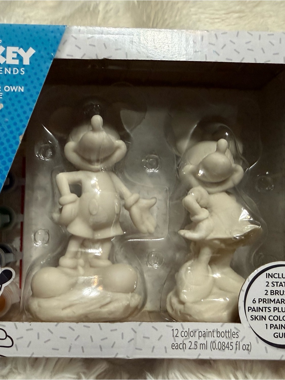 Disney Mickey and Friends Paint your Statue Art